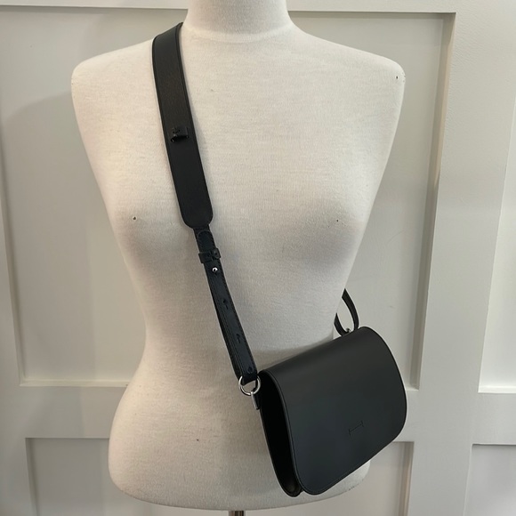 COS Handbags - NWOT COS Black leather Convertible Crossbody / Waist Bag.